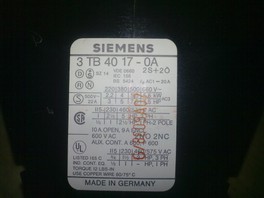    SIEMENS 3TF 48. 